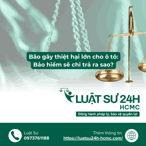 Bão gây thiệt hại lớn cho ô tô: Bảo hiểm sẽ chi trả ra sao?