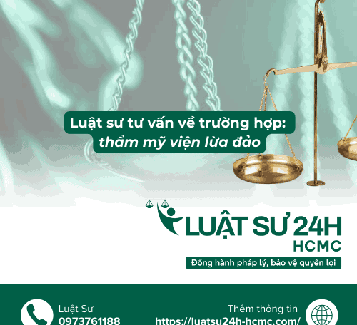 Luật sư tư vấn về trường hợp thẩm mỹ viện lừa đảo
