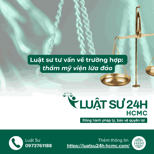 Luật sư tư vấn về trường hợp thẩm mỹ viện lừa đảo