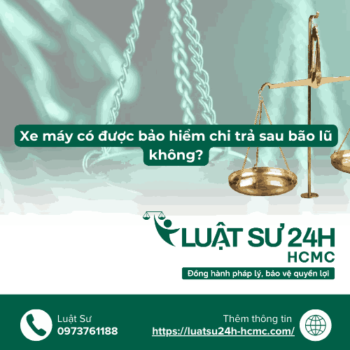 Xe máy có được bảo hiểm chi trả sau bão lũ không?