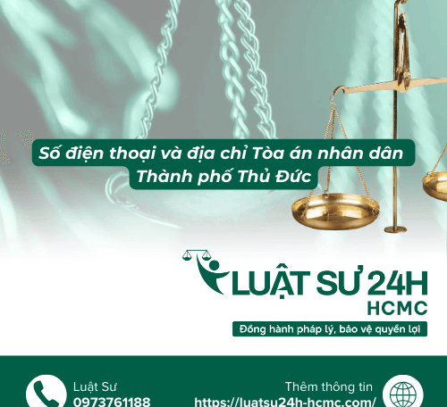 Số điện thoại và địa chỉ Tòa án nhân dân Thành phố Thủ Đức