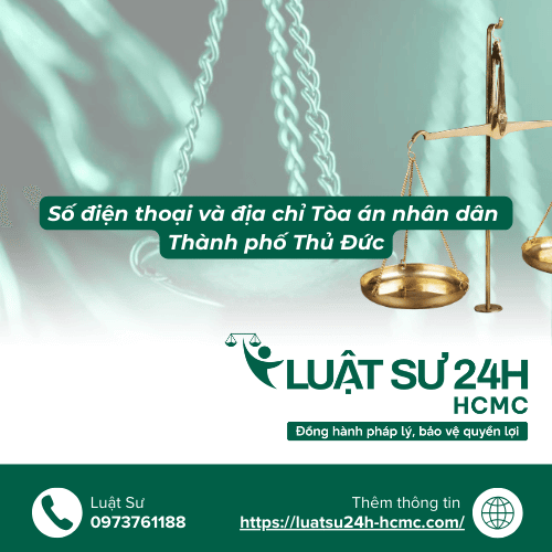 Số điện thoại và địa chỉ Tòa án nhân dân Thành phố Thủ Đức
