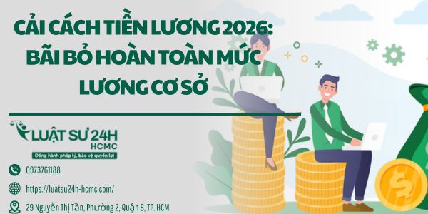 Cải cách tiền lương 2026: Bãi bỏ hoàn toàn mức lương cơ sở